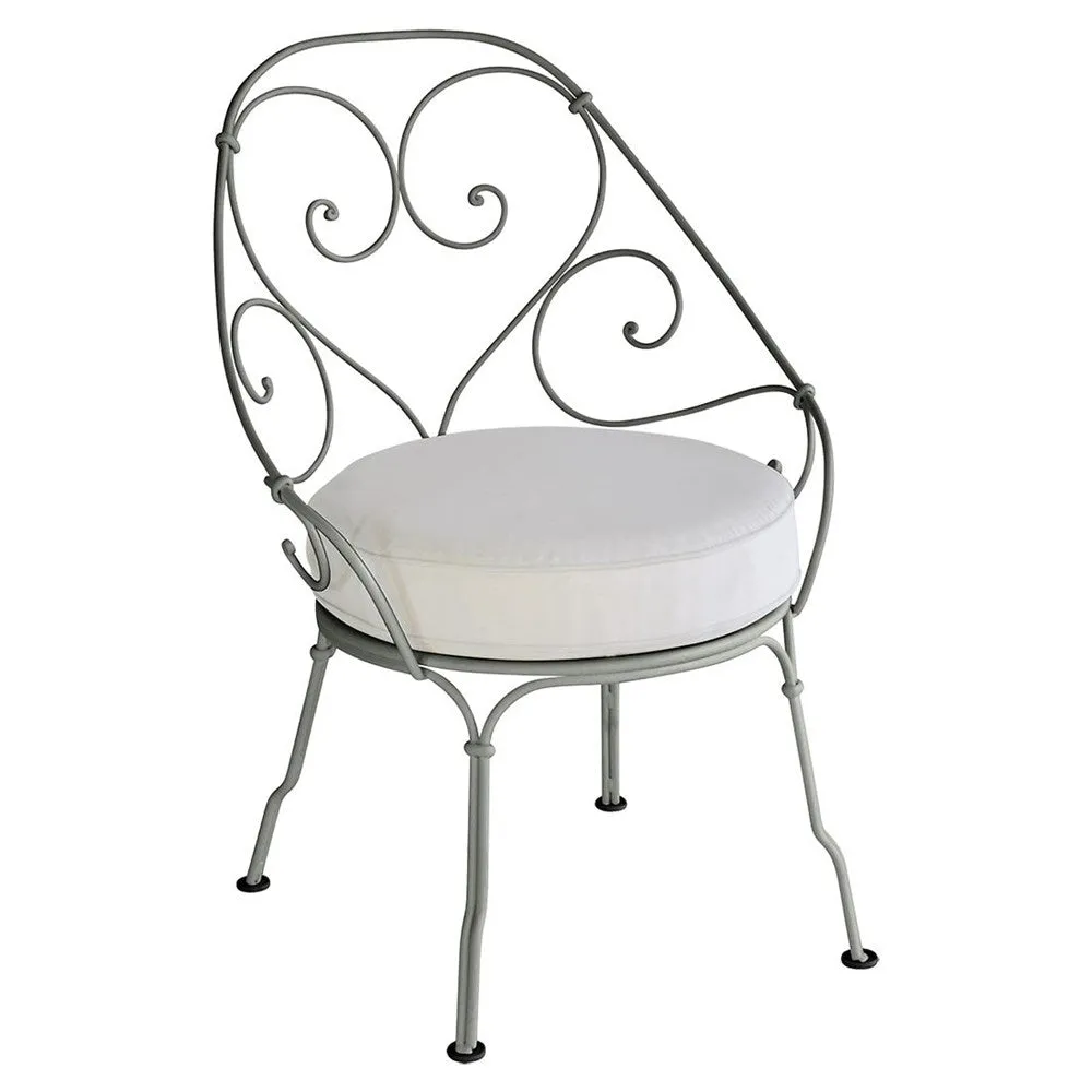 1900 CABRIOLET ARMCHAIR with OFF WHITE CUSHION