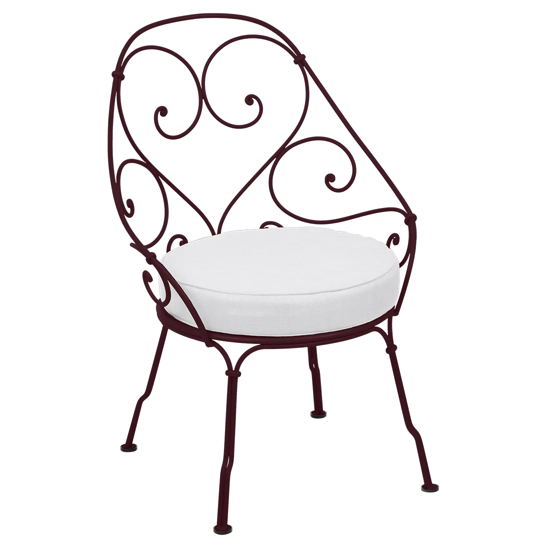 1900 CABRIOLET ARMCHAIR with OFF WHITE CUSHION