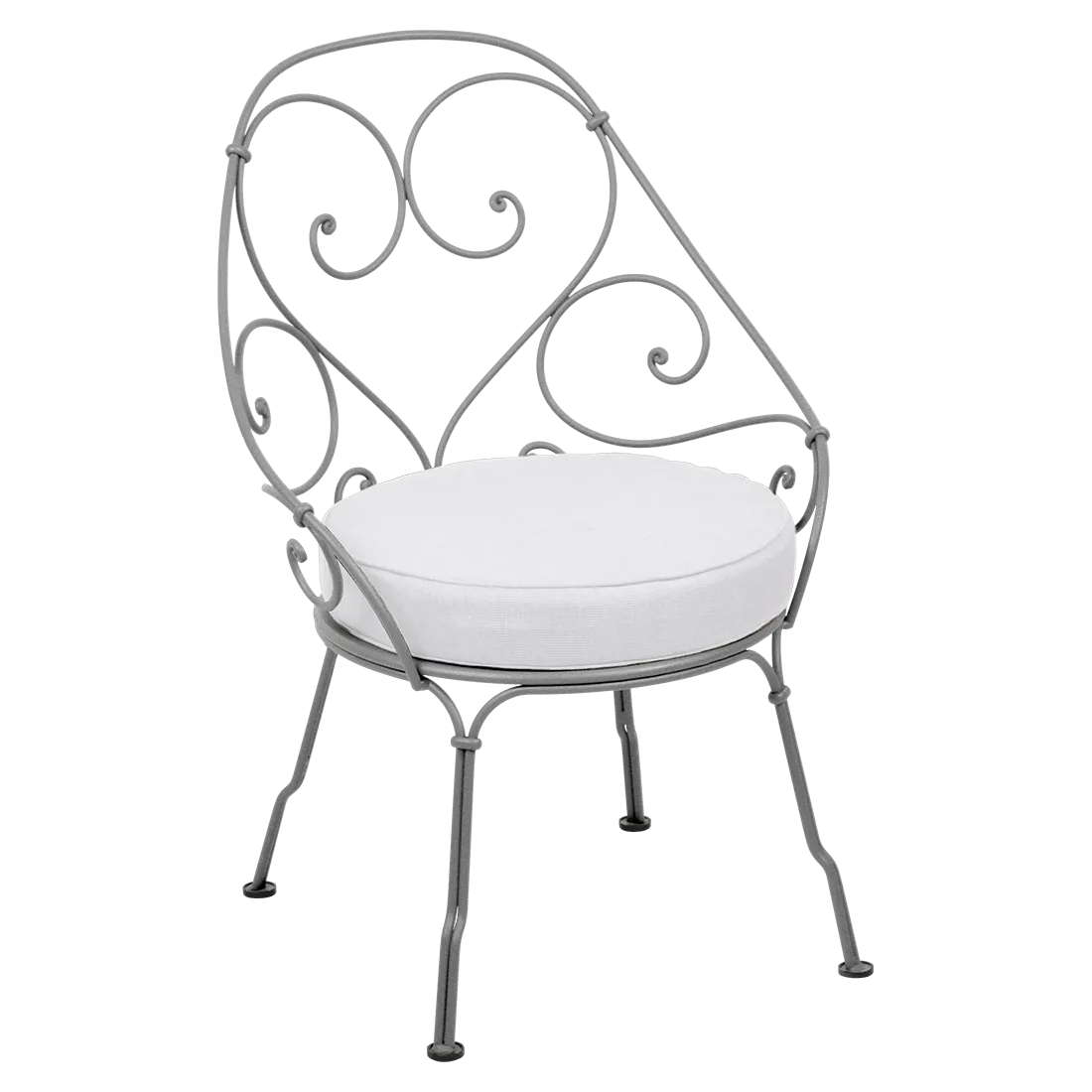 1900 CABRIOLET ARMCHAIR with OFF WHITE CUSHION