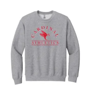 2024 - Sweatshirt - Gray with Cardinal Athletics logo - may be worn as outerwear on non-mass days