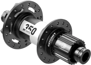 350 rear hub DT Swiss, black