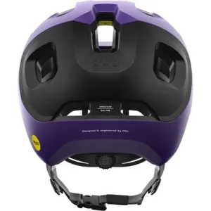 Axion Race Mips POC Helmet, Sapphire Purple/Uranium Black Metallic/Matte