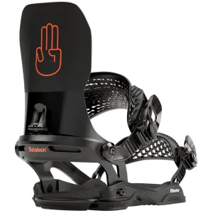 Bataleon Blaster Asymwrap snowboard bindings, black