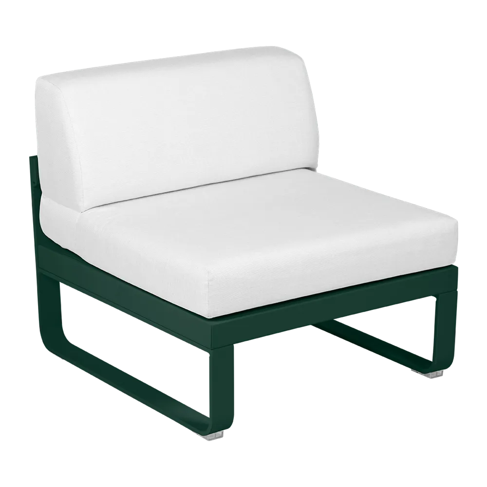 BELLEVIE 1-SEATER CENTRAL MODULE-OFF WHITE CUSHION