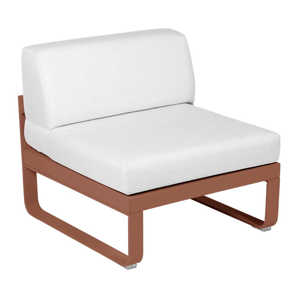 BELLEVIE 1-SEATER CENTRAL MODULE-OFF WHITE CUSHION