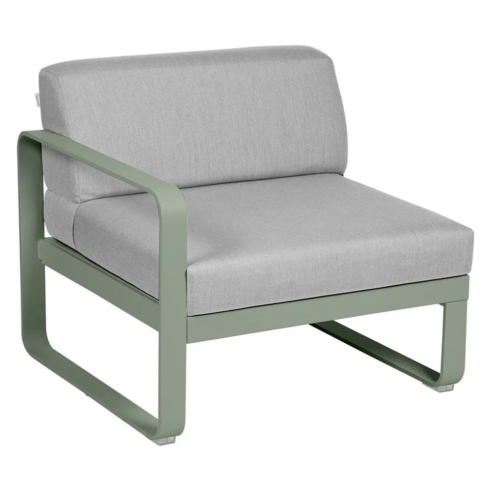 BELLEVIE 1-SEATER LEFT MODULE-FLANNEL GREY CUSHION