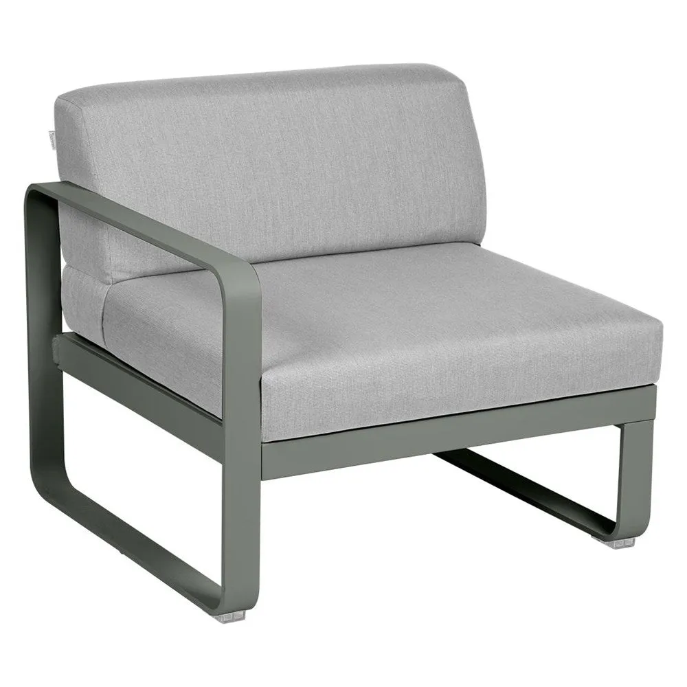 BELLEVIE 1-SEATER LEFT MODULE-FLANNEL GREY CUSHION