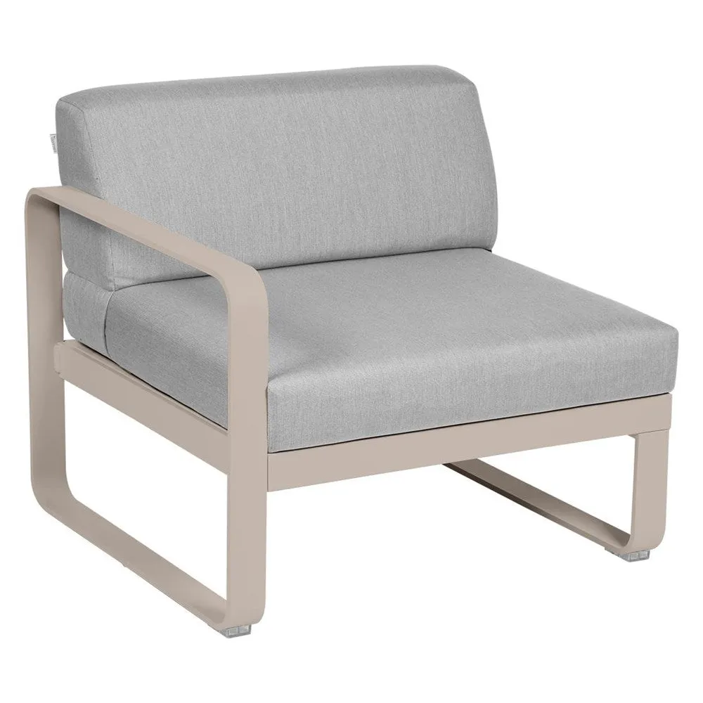 BELLEVIE 1-SEATER LEFT MODULE-FLANNEL GREY CUSHION