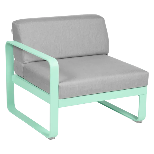 BELLEVIE 1-SEATER LEFT MODULE-FLANNEL GREY CUSHION