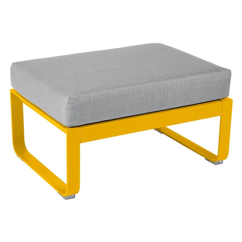 BELLEVIE 1-SEATER OTTOMAN-FLANNEL GREY CUSHION