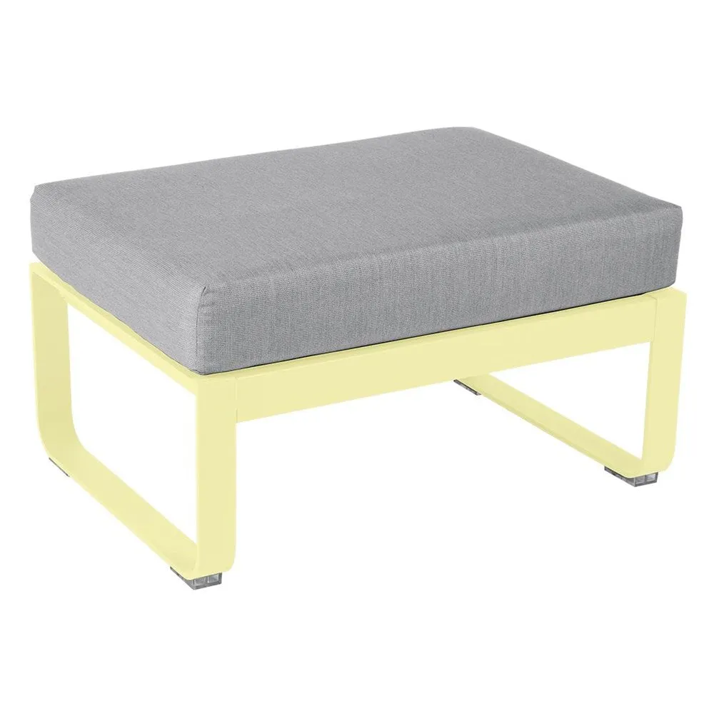 BELLEVIE 1-SEATER OTTOMAN-FLANNEL GREY CUSHION