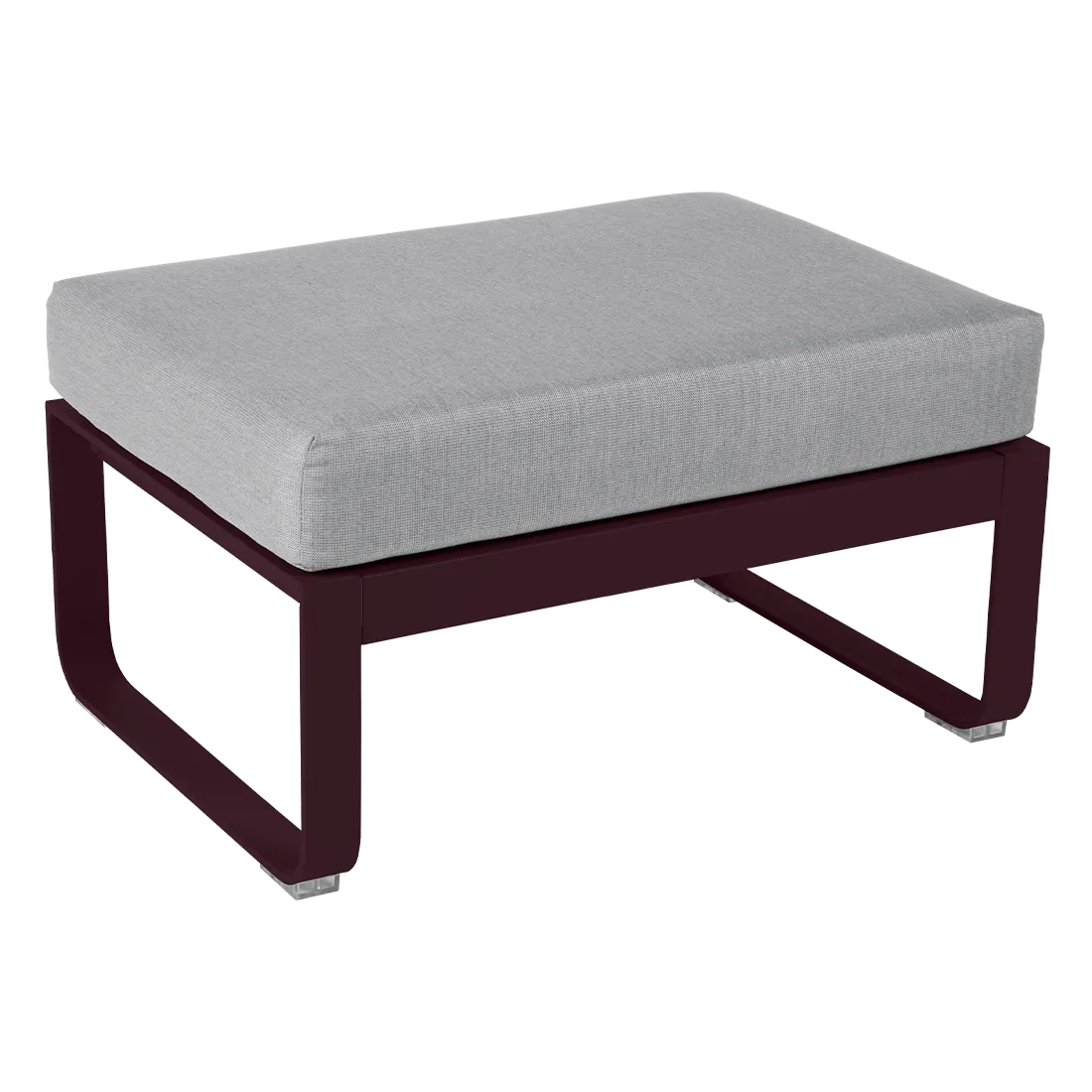 BELLEVIE 1-SEATER OTTOMAN-FLANNEL GREY CUSHION