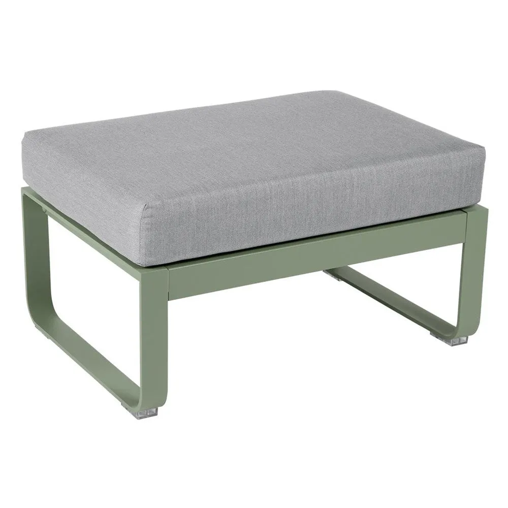 BELLEVIE 1-SEATER OTTOMAN-FLANNEL GREY CUSHION