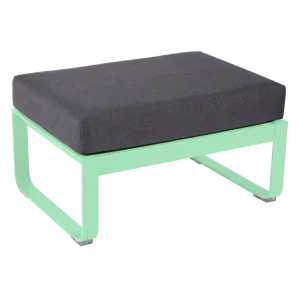 BELLEVIE 1-SEATER OTTOMAN-GRAPHITE GREY CUSHION