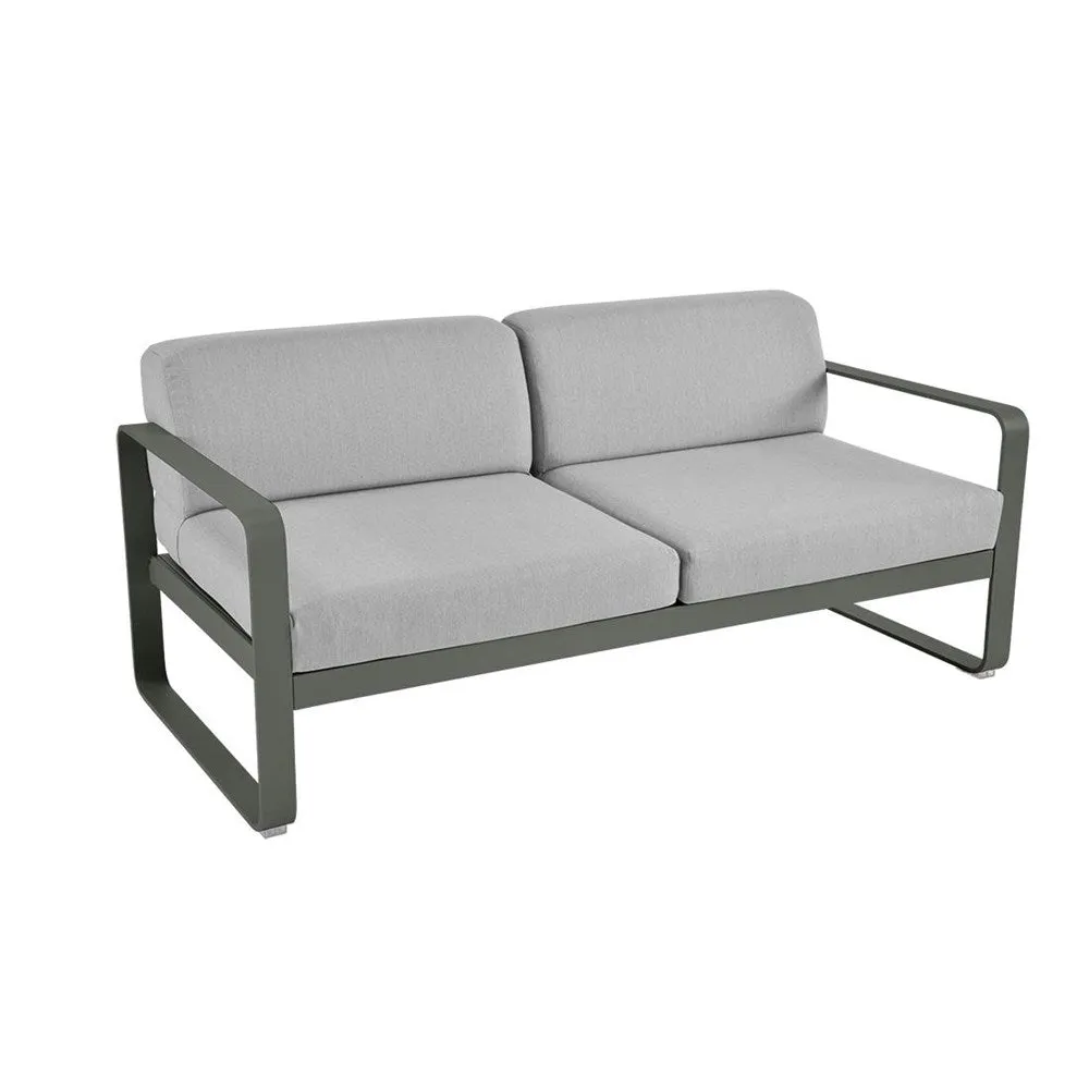 BELLEVIE 2-SEATER-FLANNEL GREY CUSHION