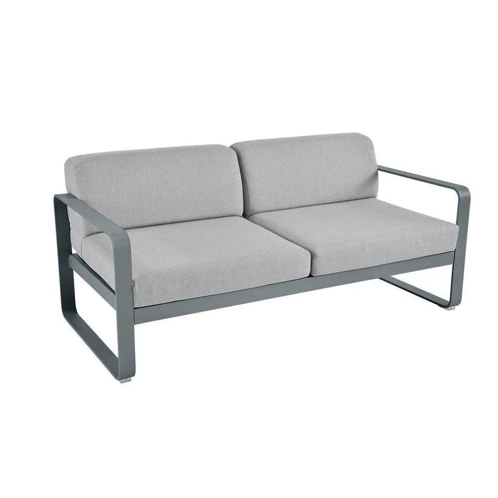 BELLEVIE 2-SEATER-FLANNEL GREY CUSHION