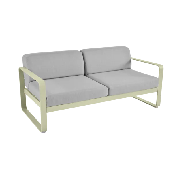 BELLEVIE 2-SEATER-FLANNEL GREY CUSHION