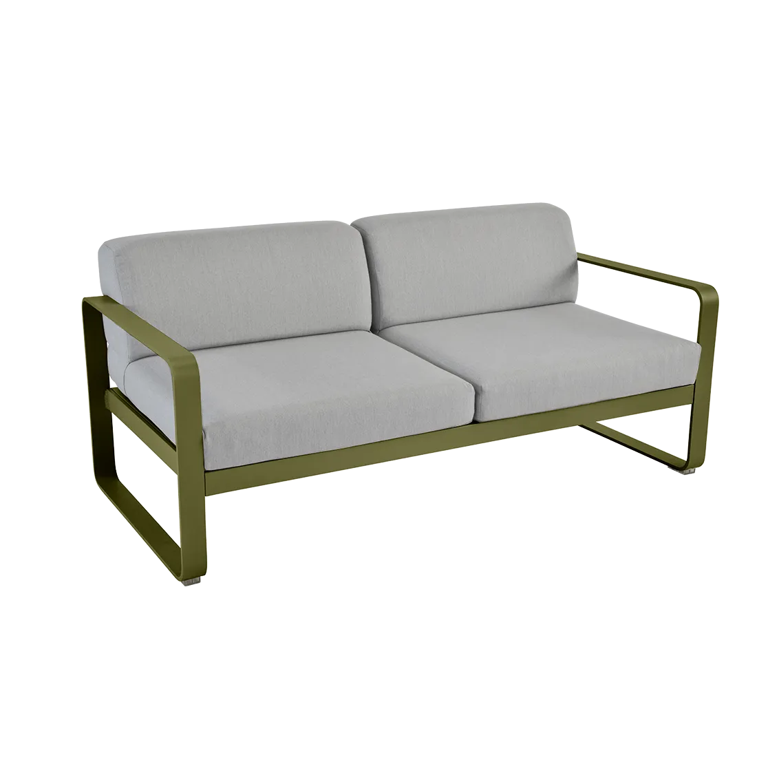 BELLEVIE 2-SEATER-FLANNEL GREY CUSHION