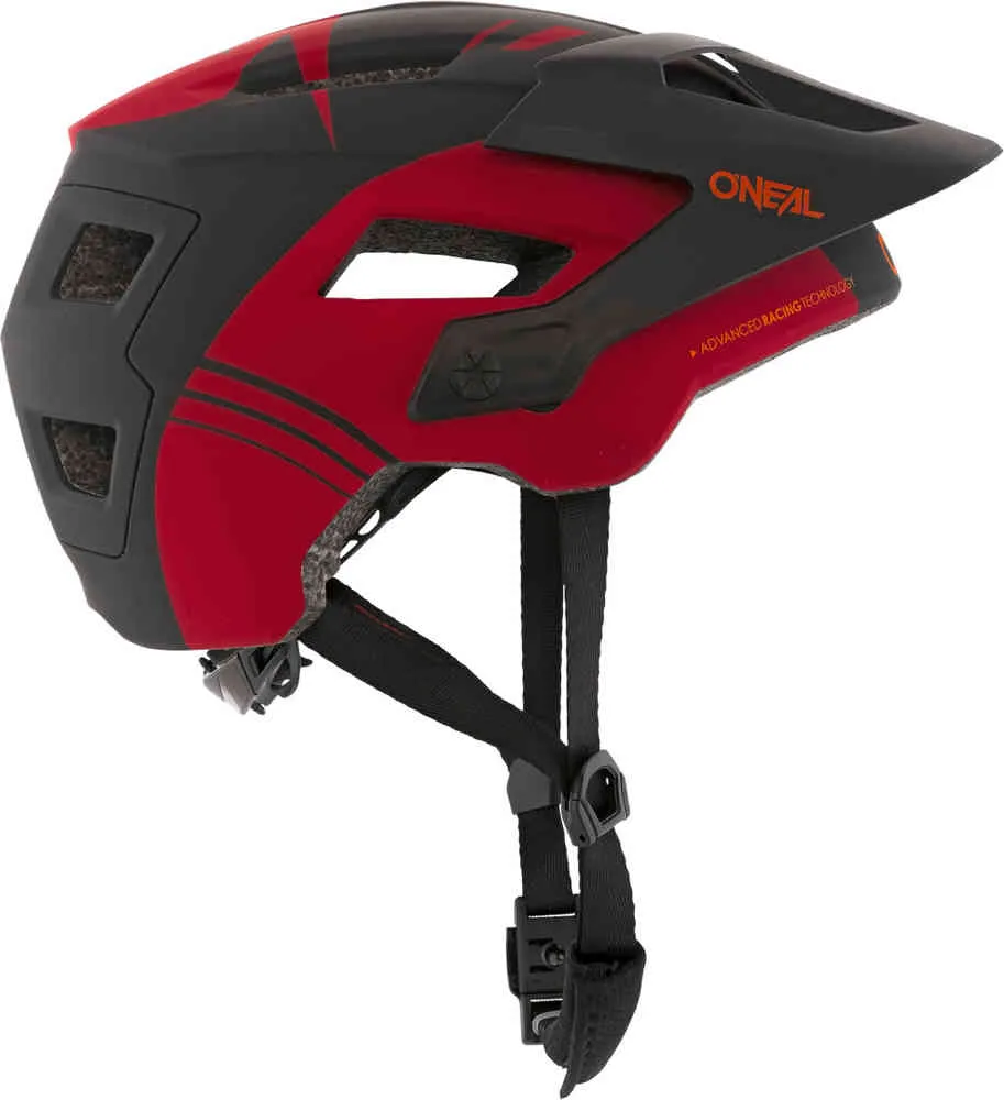 Bicycle helmet Defender Nova Oneal, matte black/red