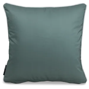 Bondi Forest Green - 45 x 45 cm Piped Outdoor Cushion