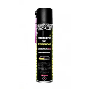 Chain lubricant Bio Dry Lube - 400 ml MUC OFF, black