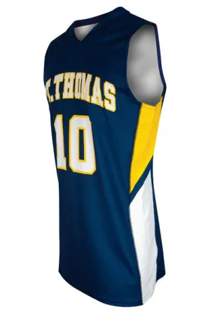 Dynamic Team Sports Custom Sublimated Basketball Jersey Design