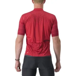 Jersey Unlimited Terra men's Castelli, dark red