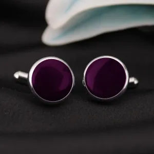 Kavove The Classic Saga Magenta Cufflink