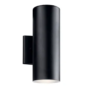 Kichler 11251AZT30 Cylinder 3000K LED 12" Wall Light Textured Architectural Bronze