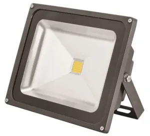 Monument Led Floodlight With Aluminum Housing Bronze 9-3/16X11-3/16X5-3/16 In 50-Watt Led Integrated Panel Array Included