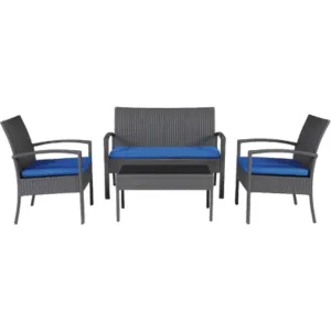 Outdoor Alina 4 Piece Outdoor Seating