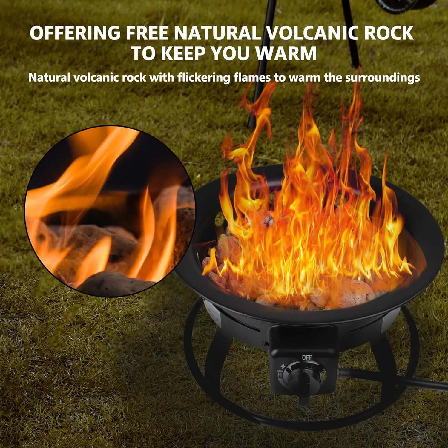 Propane Firepit 58,000 BTU