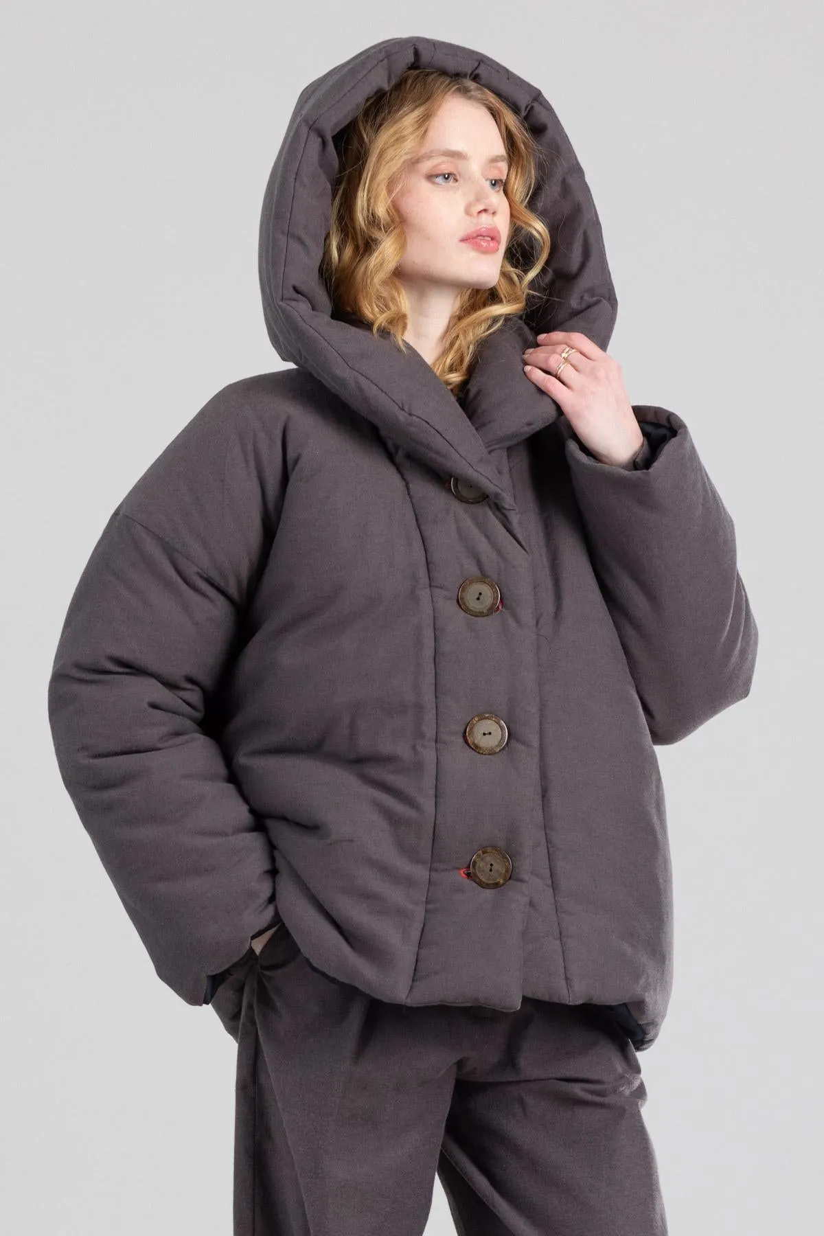 Puffer Hoodie Jacket