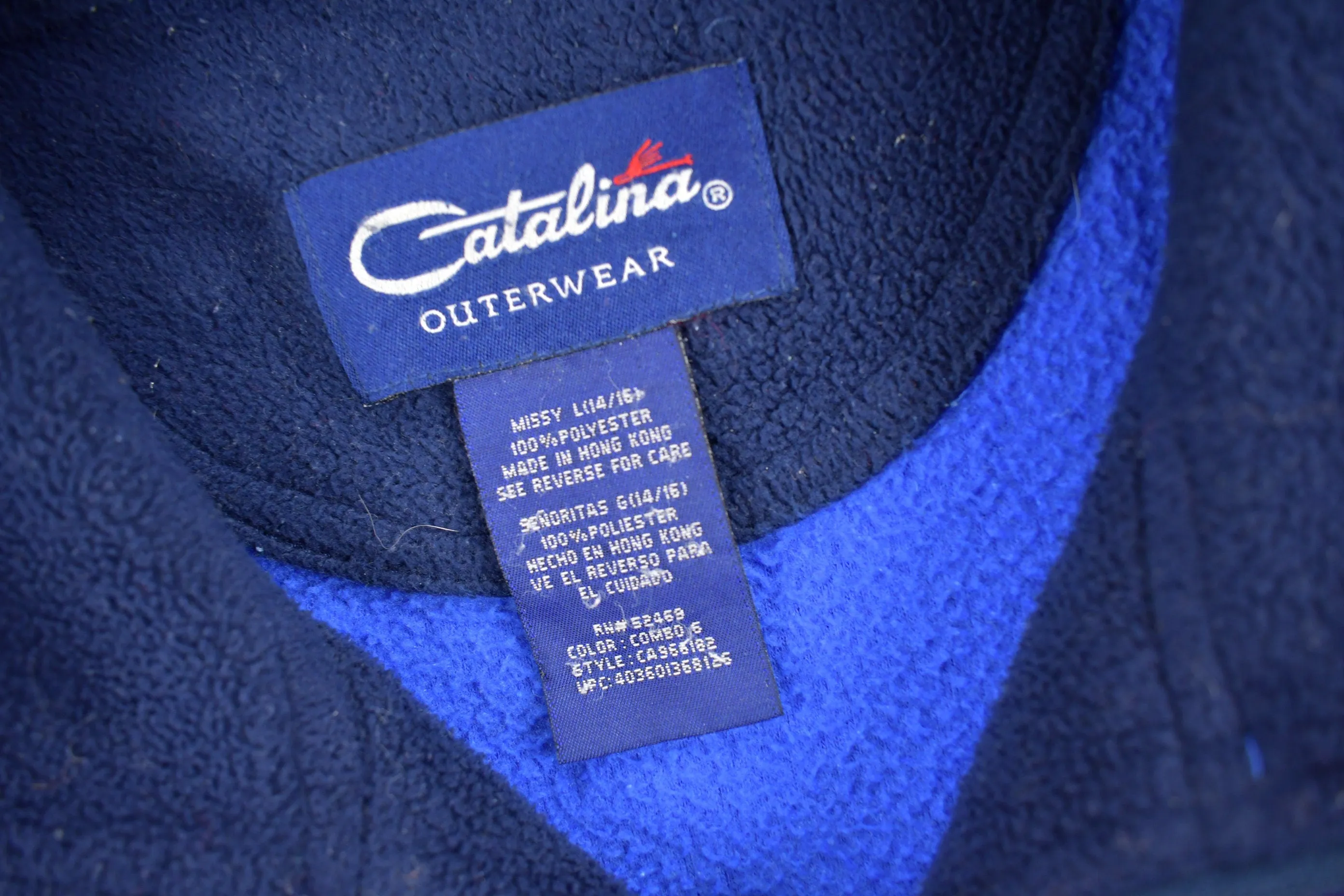 Vintage 1990s Catalina Outerwear Women's Fleece Sweater