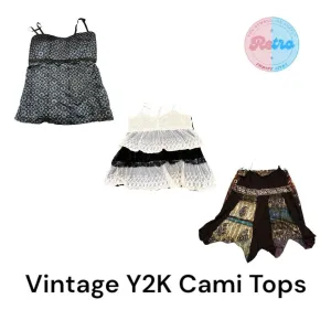 Vintage Italian Y2K Tops: 6 Pieces