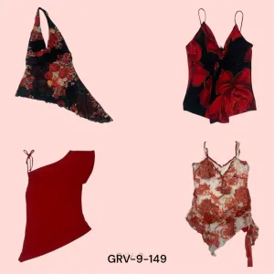 Y2K Romantic Cami Tops – Chic and Elegant with a Nostalgic Touch(9-149)